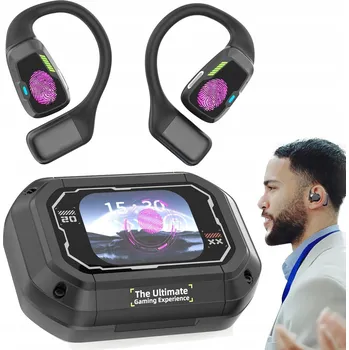 Sluchátka SLUCHÁTKA S PŘEKLADAČEM 135 JAZYKŮ BLUETOOTH 6.0 S DOTYKOVOU OBRAZOVKOU