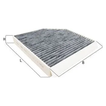 Ventilátor topení a klimatizace Filtr, vzduch v interiéru MAHLE LAK 667