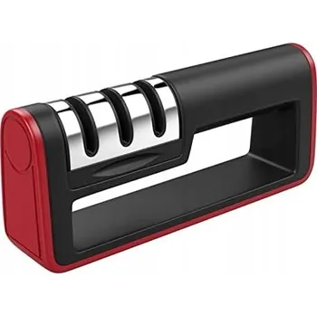 BROUSEK PRO OSTŘENÍ KUCHYŇSKÝCH NOŽŮ NŮŽEK TŘÍFÁZOVÝ BROUSEK 3v1