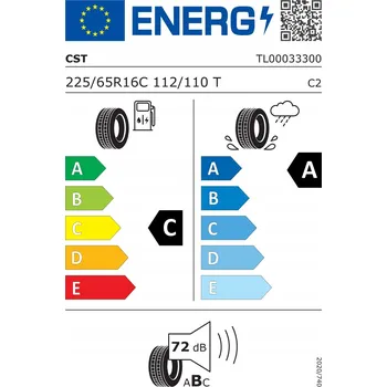 Letní pneumatika CST VAN MASTER VR36 225/65R16 112 T