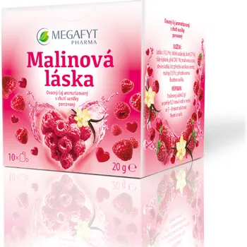 Horký nápoj Megafyt Malinová láska 10x 2 g