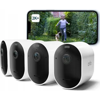 IP kamera ARLO Pro 5 Venkovní WiFi Kamera 2K HDR Bezdrátová Noční Vidění 4 Kusy