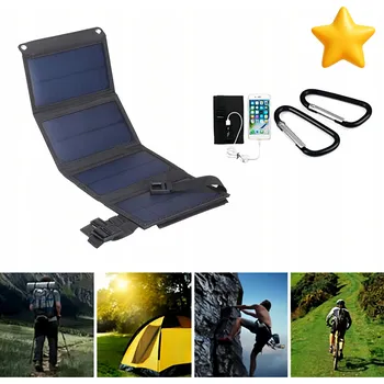 IP kamera SKLÁDACÍ SOLÁRNÍ PANEL 20W USB NABÍJEČKA IP65 PRO TELEFON