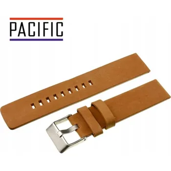 Řemínek na hodinky Kožený opasek k hodinkám např. DIESEL hnědý +T24mm