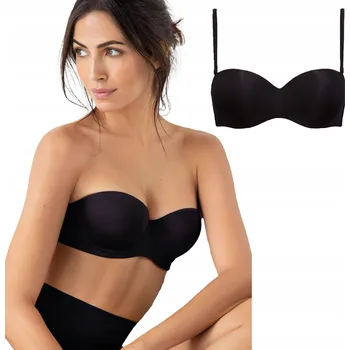 Dámské spodní prádlo Sielei vyztužená podprsenka černá velikost 80C