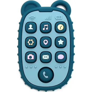 Kousátko na zuby Gigi Kids silikonové modré