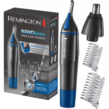Holicí strojek Bezdrátový zastřihovač chloupků Remington pro nos a uši s antibakteriálním povrchem