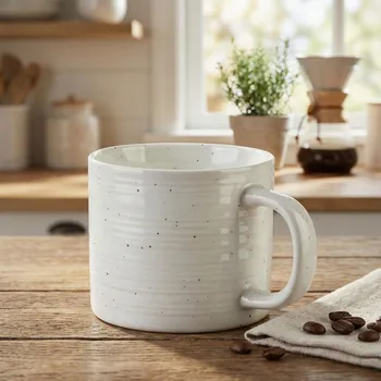 Hrnek MONDEX BASIC NATURE 200 ml bílý