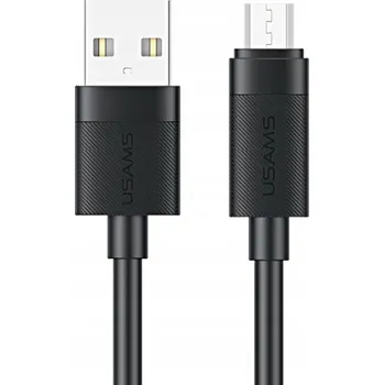 Datový kabel Kabel Usams USB - microUSB typ B 1 m černý