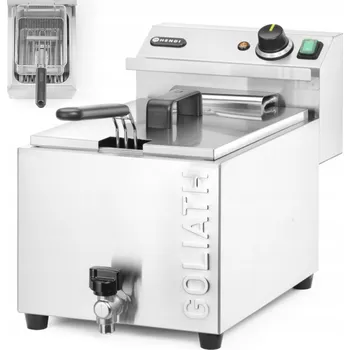 fritéza Jednokomorová fritéza Hendi 4907452156124 10 l, 10,2 kW