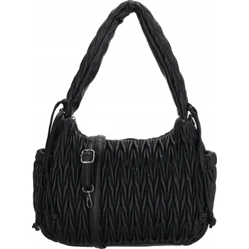 Kabelka Dámská kabelka přes rameno Charm London West End - černá - 24x30 cm