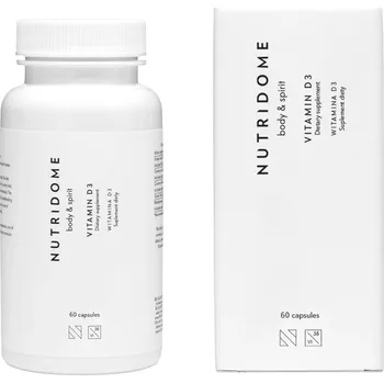 Kapsle s vitamínem D3 4000 IU Nutridome pro podporu imunity, 60 ks