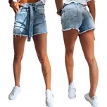 KRAŤASY KRÁTKÉ DŽÍNOVÉ ŠORTKY SY0285 - S