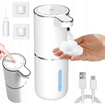 Dávkovač mýdla Velký bezdotykový automatický dávkovač mýdla v pěně, USB dávkovač pěny