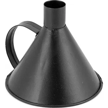 Svícen Homebound by Kolony - stojánek na svíčku "trychtýř" - 9x10x11,5x2,5cm - černá 79497 Nové zboží