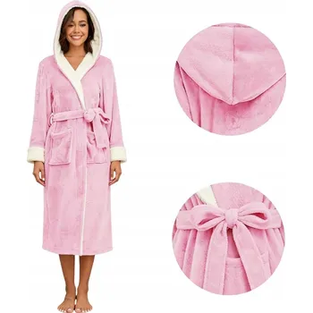 Dámský župan Bomevarica župan růžový velikost XL