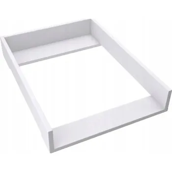 přebalovací pult a komoda Bílý přebalovací pult na komodu Hemnes 500 IKEA, jednoduchý nástavec na komodu 72x50