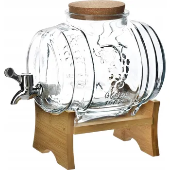 Sklenice Sklenice s kohoutkem MODERN KITCHEN 3L - Průhledná