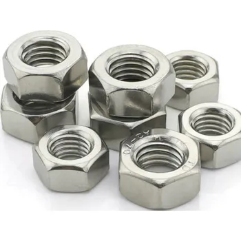 Matice ŠESTIHRANNÁ MATICE LEVÁ M8 NEREZOVÁ OCEL 7ST