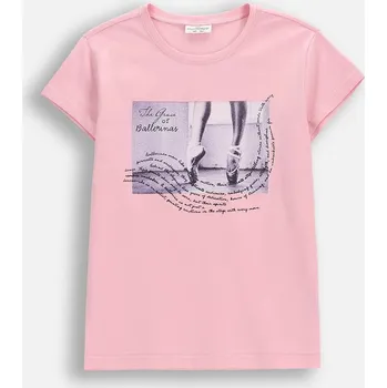 Chlapecké oblečení Dětské tričko pro dívky růžové, velikost 140 Coccodrillo WC6