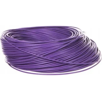 elektrický kabel Ohebný kabel H05V-K (LgY) 1x0,5 fialový /100m