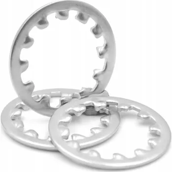 Matice M5 Podložka zoubkovaná VNITŘNÍ Nerezová 50 KS