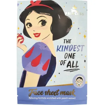 Pleťová maska Pleťová Maska v Plátýnku Relaxační Broskev Disney Princess 23ml