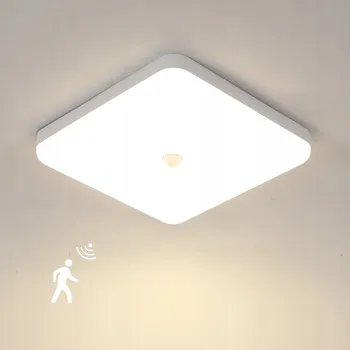 Čtvercová Stropní Svítidlo Tealight 25 x 5 cm bílá