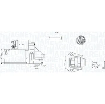 Startér Startér MAGNETI MARELLI 063721245010