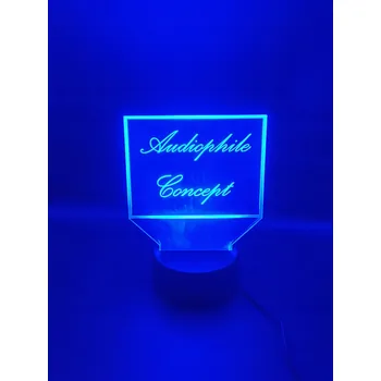 Lampička LED Lampa Transformers Dálkový Ovladač Jméno s Věnováním