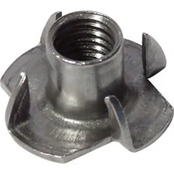 Matice M6 NAKRĘTKA NIERDZEWNA PAZURKOWA NÁBYTKOVÁ MATICE