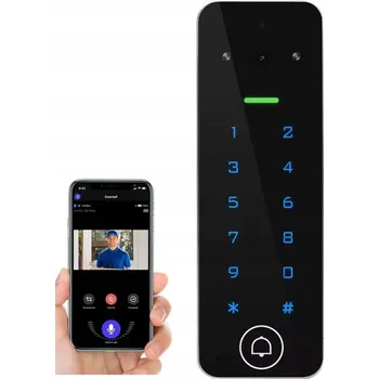 IP kamera Kódový Zámek Videotelefon WiFi TUYA RFID PIN Smart Life Dálkové Ovládání