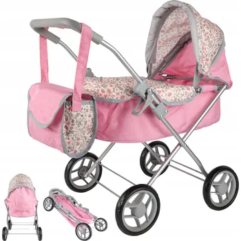 Kočárek pro panenku Hluboký kočárek pro panenky Stator Kočárky pro panenky