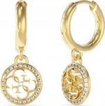 Náušnice Guess Life In 4G JUBE02135JWYGT/U zlaté