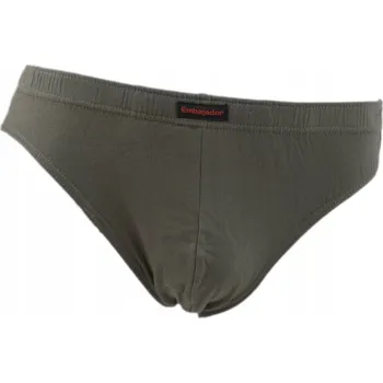 Slipy Pánské slipy Atlantic Embaj EEP-021 vel. L (40) khaki