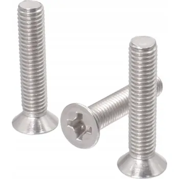Šroub M5x100 Nerezový Šroub Kuželový Zápustný Křížový 1