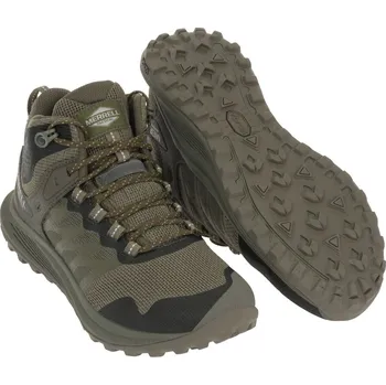 Pánská treková obuv Merrell NOVA 3 TACTICAL MID Waterproof Taktická Trailová Obuv Olive 43,5