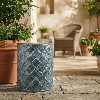 Jídelní židle Keramický taburet MONDEX MADIE 38 × 38 × 48 cm