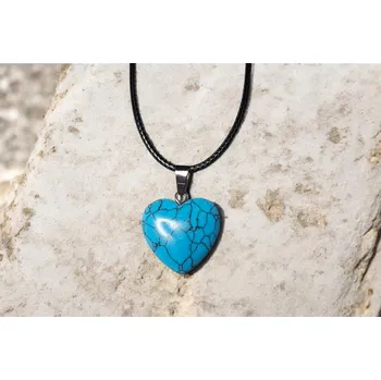 Náhrdelník Tyrkenitové srdce