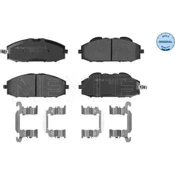 Brzdový systém Sada brzdových destiček, kotoučová brzda MEYLE 025 236 1118/W