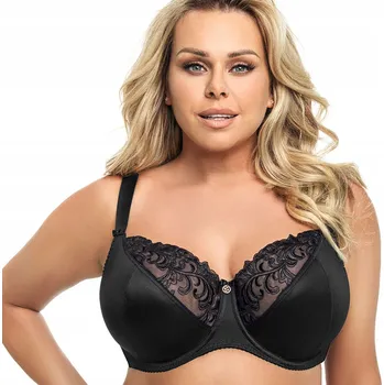 Dámské spodní prádlo Gorsenia podprsenka nevyztužená černá velikost 80H