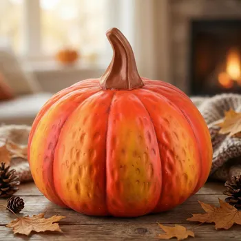 Figura dýně MONDEX MAVE 17,5 × 17,5 × 16,5 cm oranžová