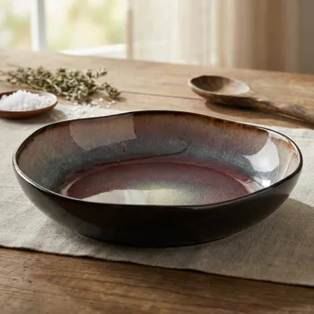 Talíř Hluboký talíř MONDEX BASIC NATURE 700 ml 22,5 cm