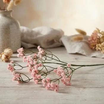 umělá květina Umělá větvička gypsophila MONDEX VIRIDIS 60 cm