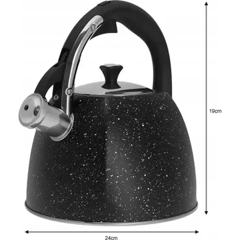 Varná konvice Konvice tradiční ocelová Klausberg 2,2 l černá