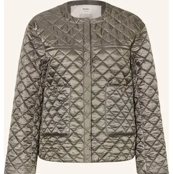 Dámský blejzr Max Mara The Cube Dámská Prošívaná Bunda Gioiosa, tmavě šedá, 42