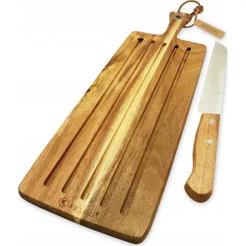 Kuchyňské prkénko Prkénko na krájení chleba Kassel bambusové 1 ks