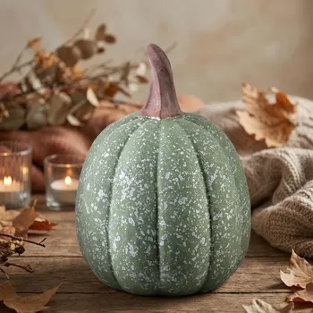 Figura dýně MONDEX MAVE 15 × 15 × 19,5 cm zelená kropenatá