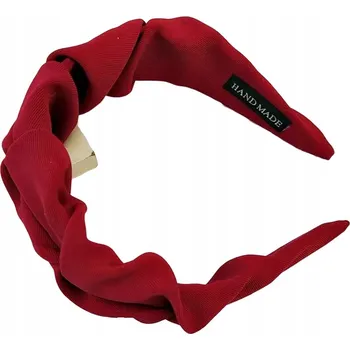 Čelenka Bordó čelenka do vlasů pro dívku, elegantní doplněk na oslavy