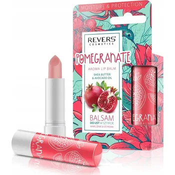 Péče o rty Revers Cosmetics Aroma 4 g ochranný balzám na rty s vůní granátového jablka